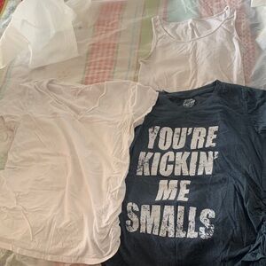 3 maternity size L t shirts